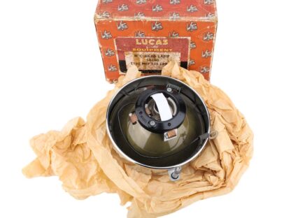 Nos Genuine Lucas 575 Headlamp Glass Assembly 58420 (2)