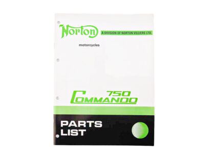Norton Commando 750cc Parts Manual 06 8200
