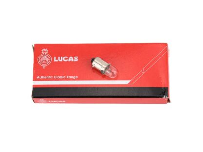 Lucas 12v Ba9s Instrument Light Bulb Llb288