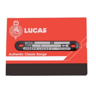 Lucas anti clockwise k2f magneto label