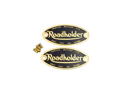 Norton Roadholder Fork Badges 06 7908