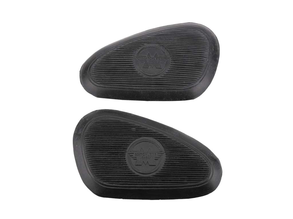 Matchless Knee Pad Rubbers 010906 - Britcycle Parts Company