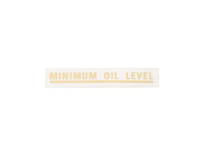 Oil Tank Minimum Oil Level Transfer 60 0003