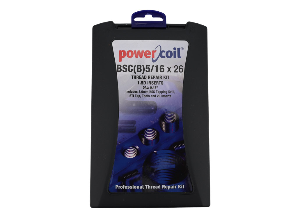 5/16" x 26TPI BSC Thread Repair Kit Britcycle Parts Company