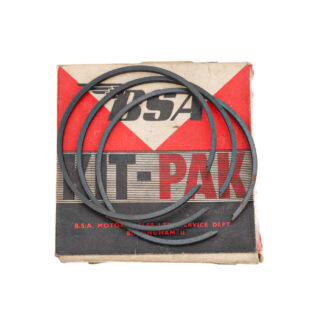 Nos Bsa Bantam D7 +.020 Piston Rings 00 3410