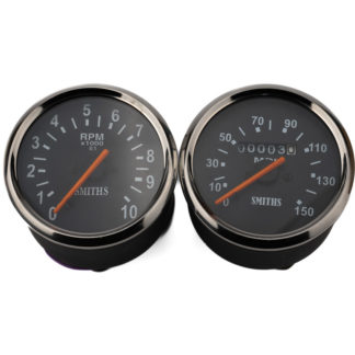 150mph Speedometer & Tachometer