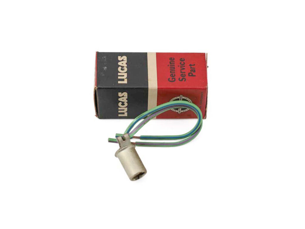 NOS Lucas Warning Light Bulb Holder 54945043
