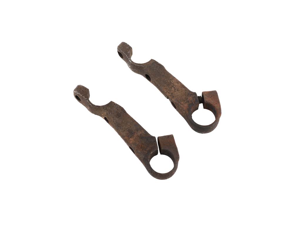 Triumph Val Page Girder Fork Handlebar Clamps Britcycle Parts Company