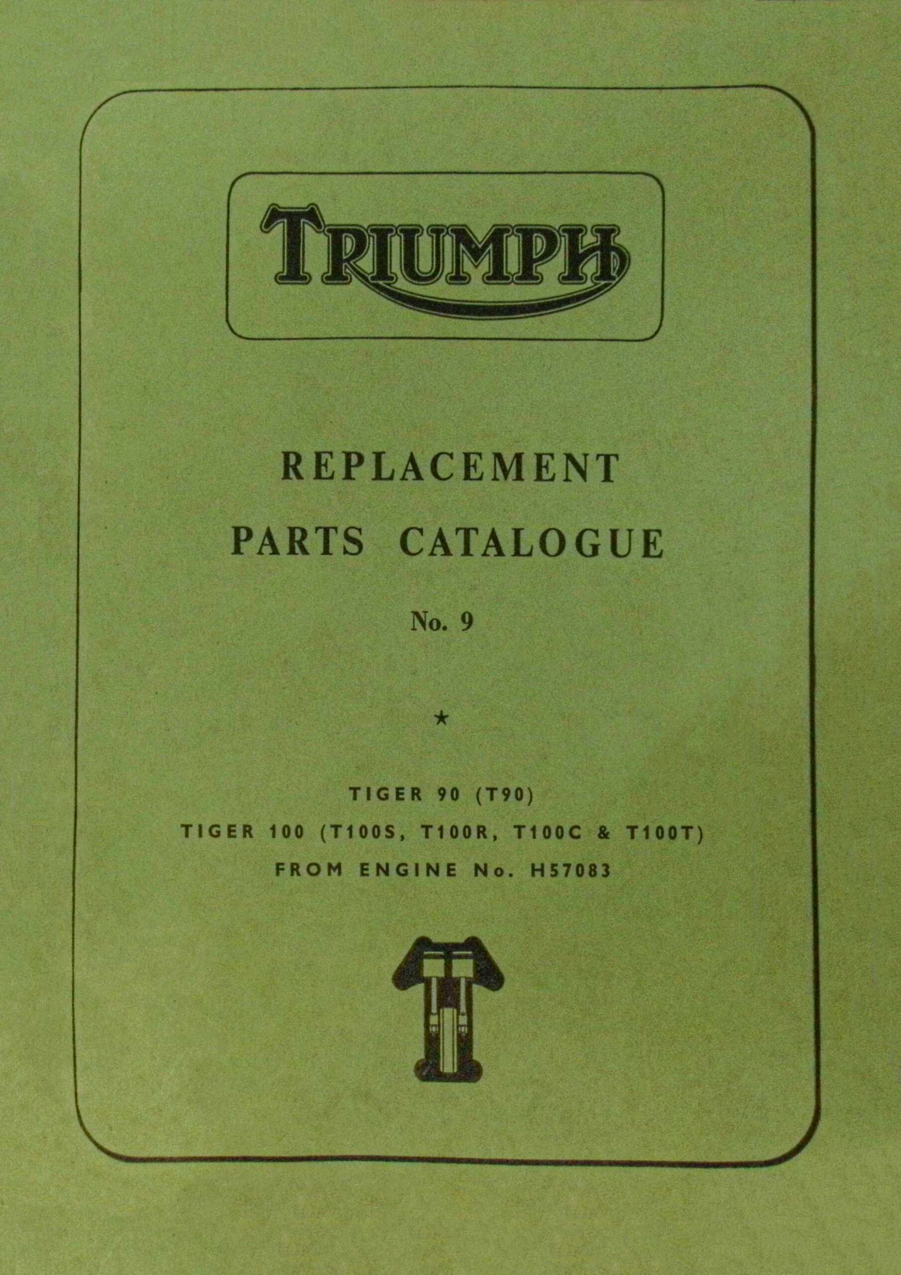 1968 Triumph T90 T100 Spare Parts
