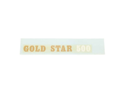 Bsa Gold Star 500 Transfer 60 3260