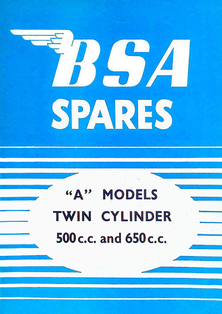 1949-1953 BSA A7 & A10 Spare Parts