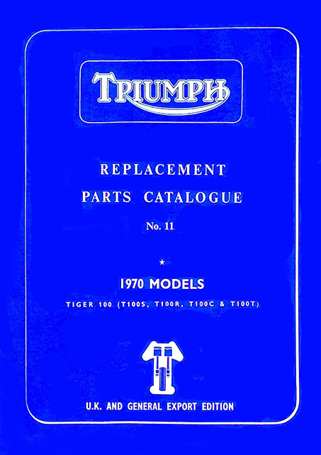1970 Triumph T100 Spare Parts