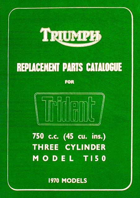 1970 Triumph T150 Spare Parts