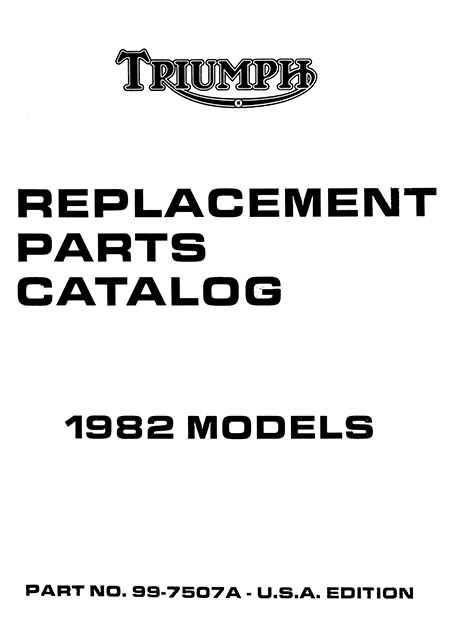 1982 Triumph T140 Spare Parts
