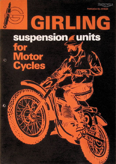 Girling Suspension Units For Motor Cycles G134-3