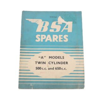 1954 1955 Bsa A7 A10 Parts Catalogue