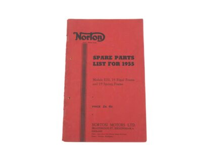 1955 Norton Es2 & Model 19 Spare Parts Manual
