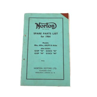 1964 Norton 88ss, 650ss, 99 Atlas & G15 Spare Parts Manual (2)