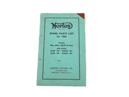 1964 Norton 88ss, 650ss, 99 Atlas & G15 Spare Parts Manual (2)