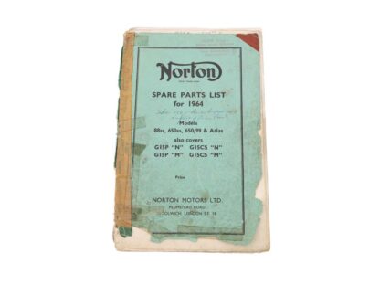1964 Norton 88ss, 650ss, 99 Atlas & G15 Spare Parts Manual