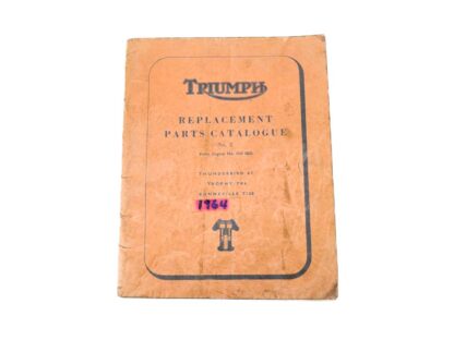 1964 Triumph 6t Tr6 T120 Replacement Parts Catalogue (2)