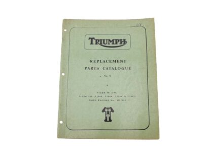 1968 Triumph T90 T100 Replacement Parts Catalogue