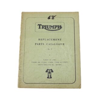 1968 Triumph T90 & T100 Replacement Parts Catalogue