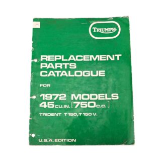 1972 Triumph T150 Replacement Parts Catalogue