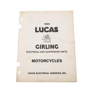 Lucas Girling Electrical & Suspension Parts Catalogue 1969