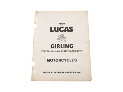 Lucas Girling Electrical & Suspension Parts Catalogue 1969