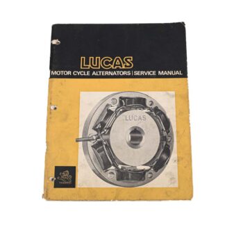 Lucas Motor Cycle Alternators Service Manual