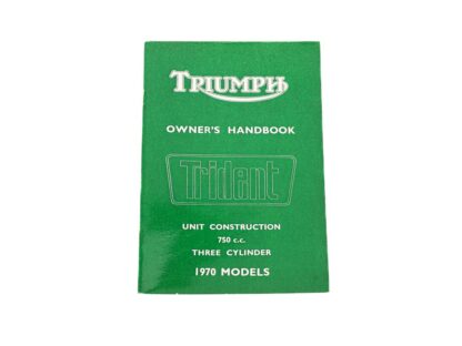 Nos 1970 Triumph T150 Owners Handbook 99 0890