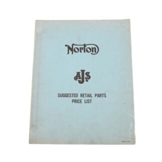 Norton Ajs Parts & Pricelist