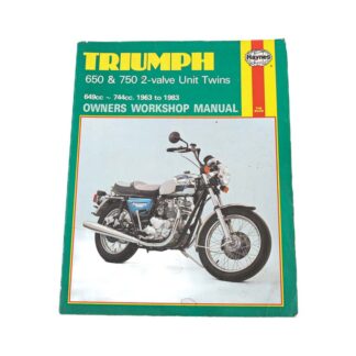Triumph Haynes Workshop Manual 1963 1983