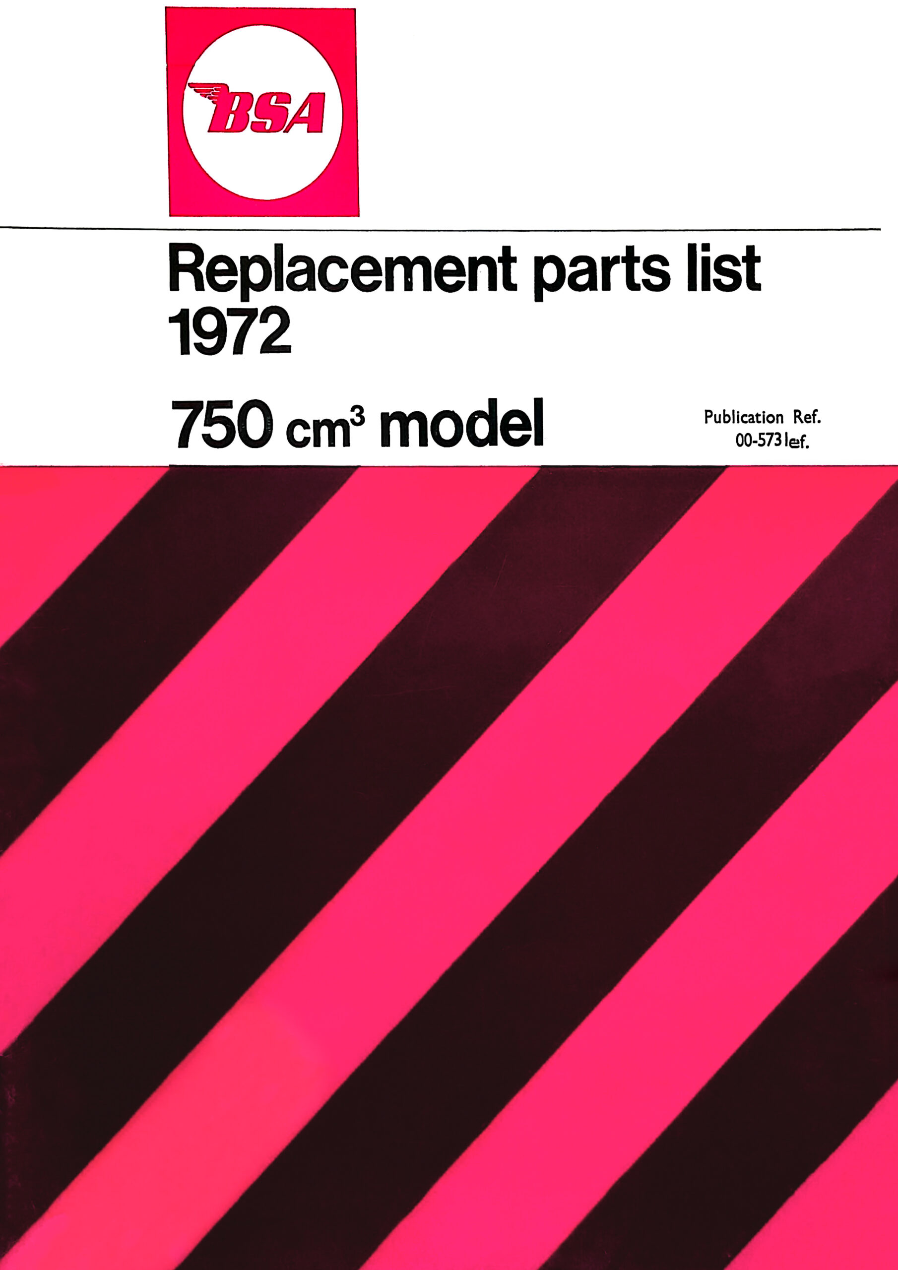 1972 BSA A75 Rocket Replacement Parts