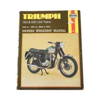 Triumph 3ta 5ta T90 T100 Haynes Workshop Manual 1958 1973