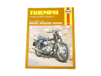 Triumph Bsa T150 T160 A75 Haynes Workshop Manual 1969 1975