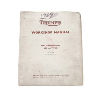 1969 1970 Triumph Workshop Manual 99 0889 1