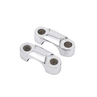 Bsa Chrome Handlebar Clamps 65 5333, 97 2655