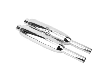 1954 1959 Triumph Pre Unit Mufflers 70 3651, 70 3652, E3651, E3652
