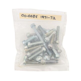 1971 1972 Triumph Engine Side Cover Bolt Set 00 0085