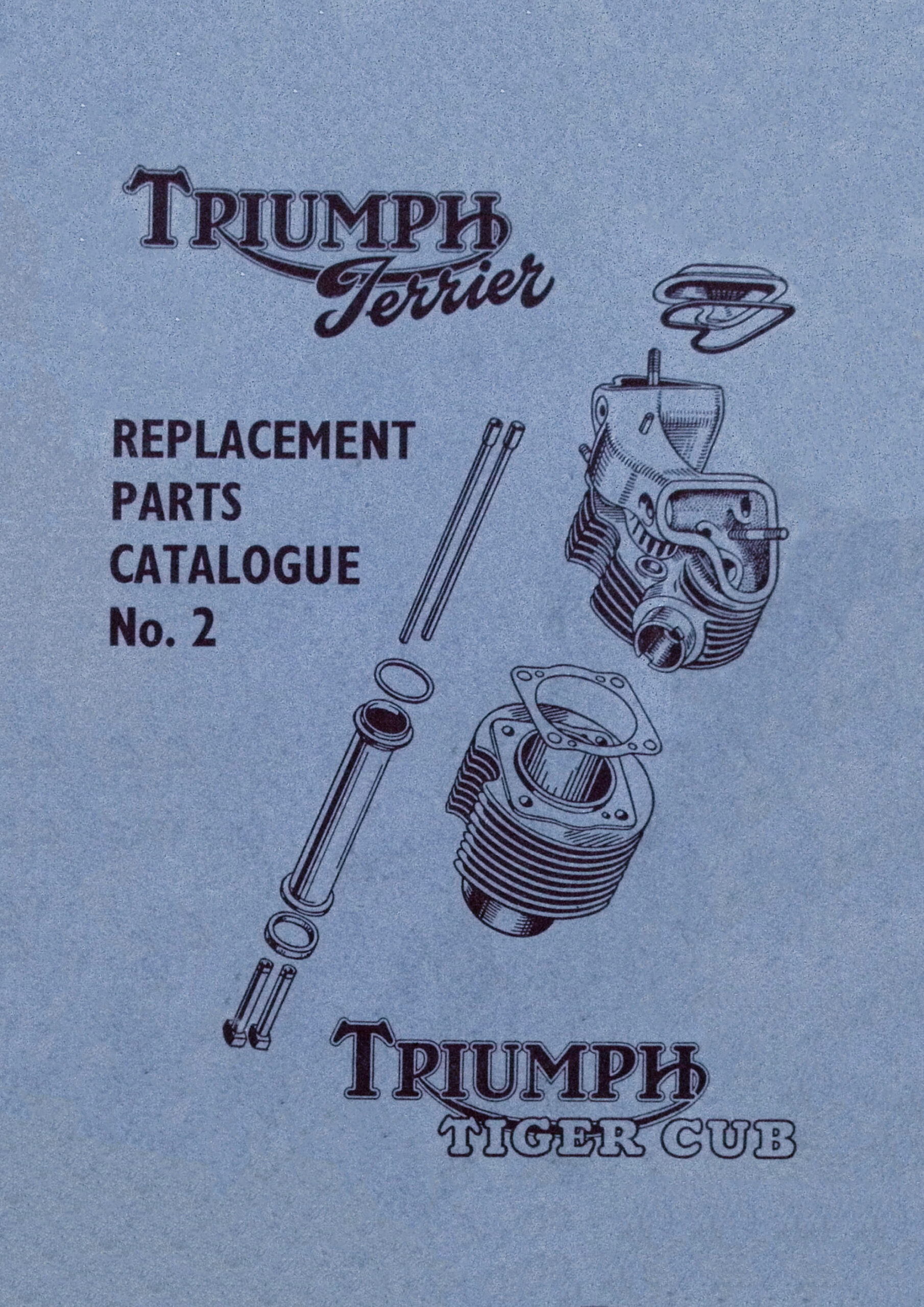 1954 Triumph T15 Terrier & T20 Tiger Cub Spare Parts