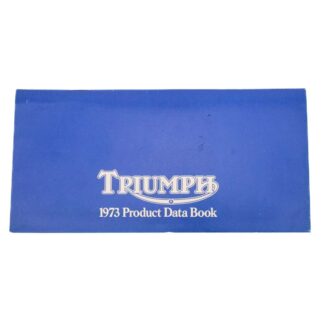 Nos 1973 Triumph Product Data Book