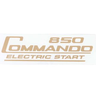 Norton Commando 850 Electric Start Decal 06