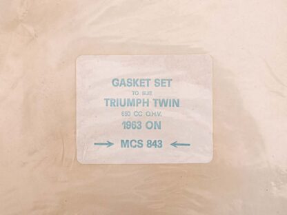 Nos 1963 Triumph 650cc Gasket Set Mcs843 (2)