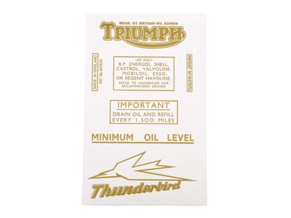 Triumph Thunderbird Transfer Set 6517