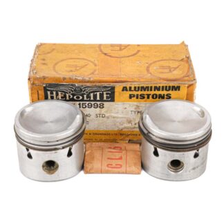 Nos Norton Atlas Twin Piston Set Std 15998