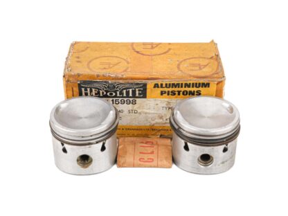 Nos Norton Atlas Twin Piston Set Std 15998