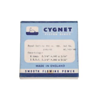 Nos 1946 1949 Royal Enfield 350cc Ohv Piston Rings +.040