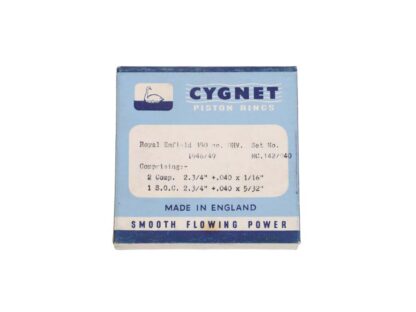 Nos 1946 1949 Royal Enfield 350cc Ohv Piston Rings +.040